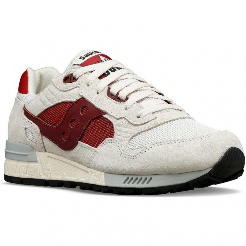 Saucony Shadow 5000 Sneaker Herren Weiß Rot | SCHWEIZ MLVJA