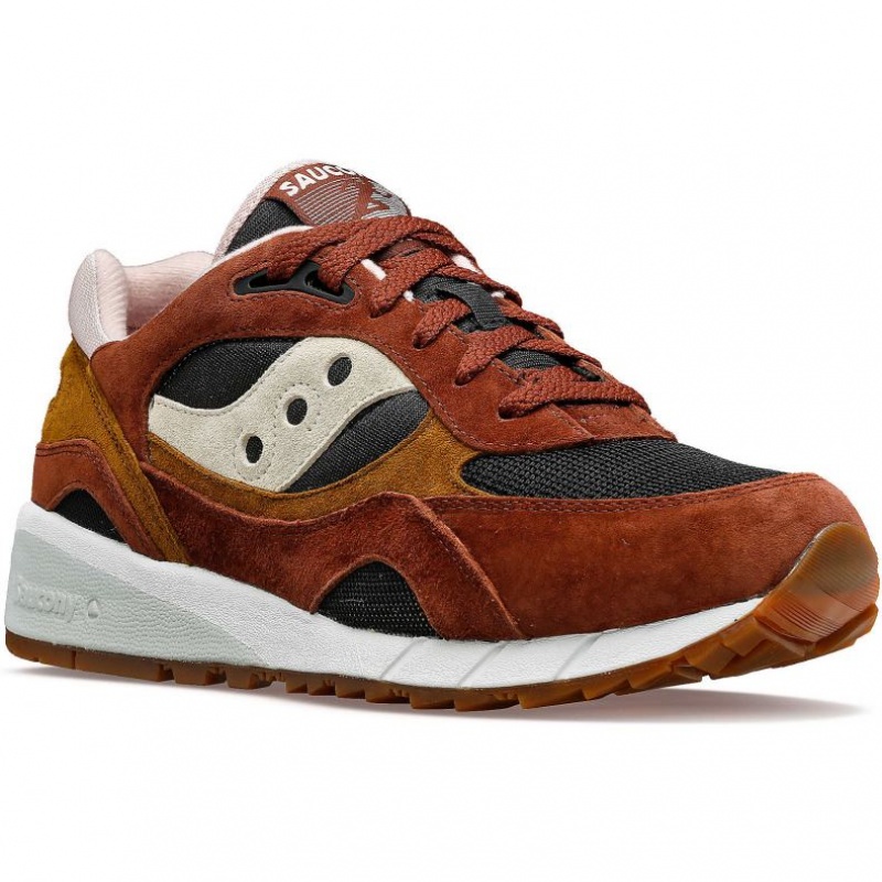 Saucony Shadow 6000 Sneaker Damen Braun Schwarz | SCHWEIZ XTUHF