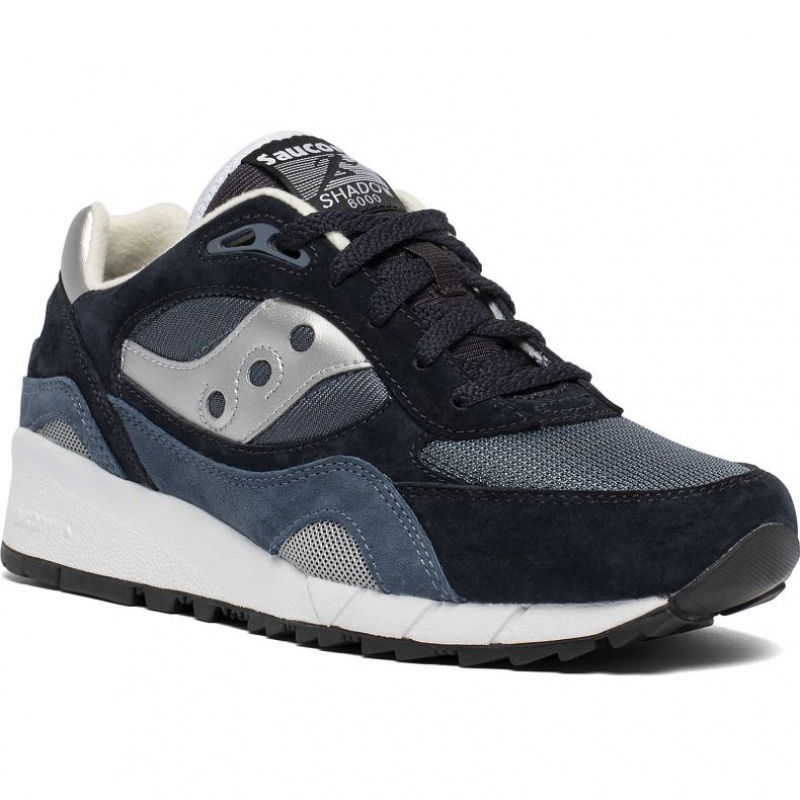 Saucony Shadow 6000 Sneaker Damen Navy Silber | SCHWEIZ FNSCL