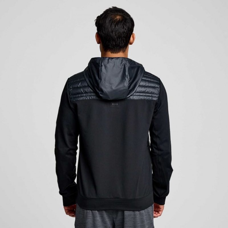 Saucony Solstice Oysterpuff Hoodie Herren Schwarz | SCHWEIZ ECGIV