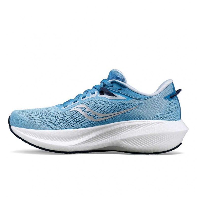 Saucony Triumph 21 Laufschuhe Damen Blau | SCHWEIZ KLCVE