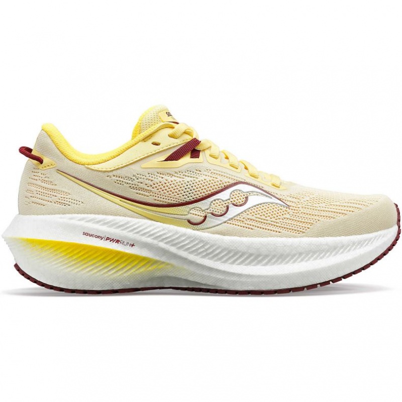 Saucony Triumph 21 Laufschuhe Damen Gelb | SCHWEIZ WABOK