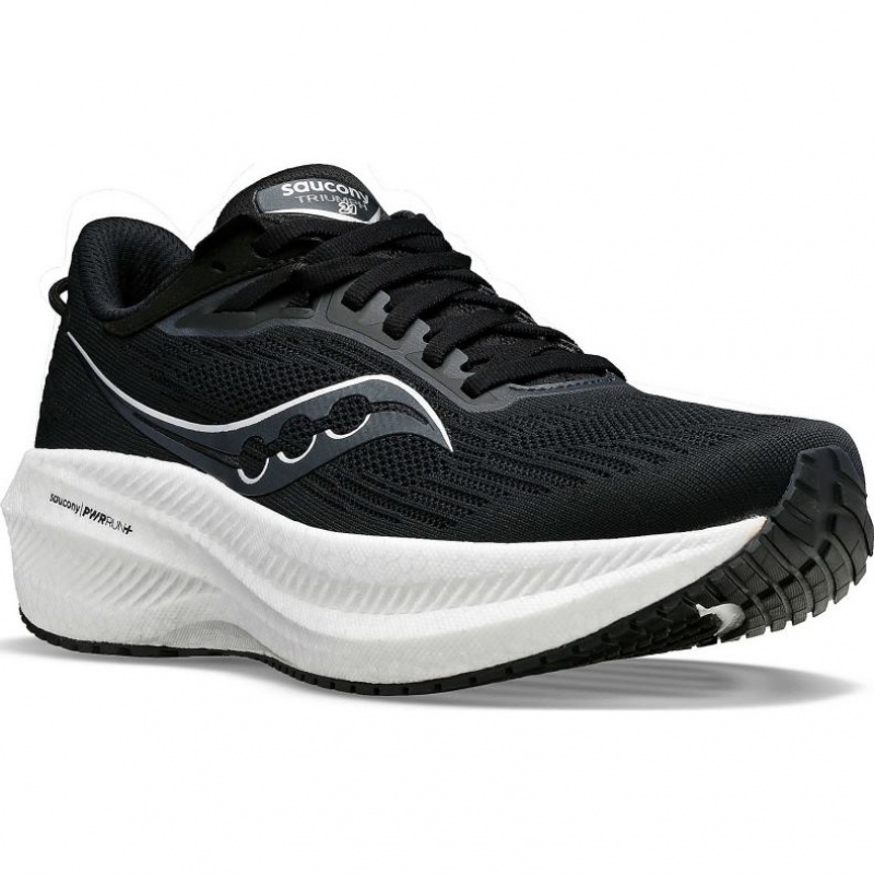 Saucony Triumph 21 Laufschuhe Damen Schwarz | SCHWEIZ UEBIF