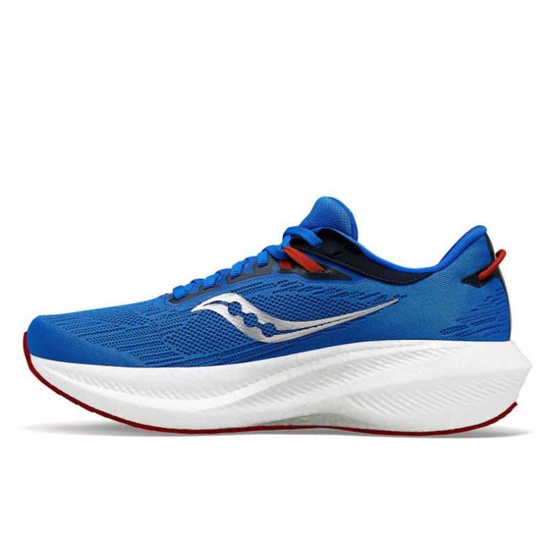 Saucony Triumph 21 Laufschuhe Herren Blau | SCHWEIZ MOIZU