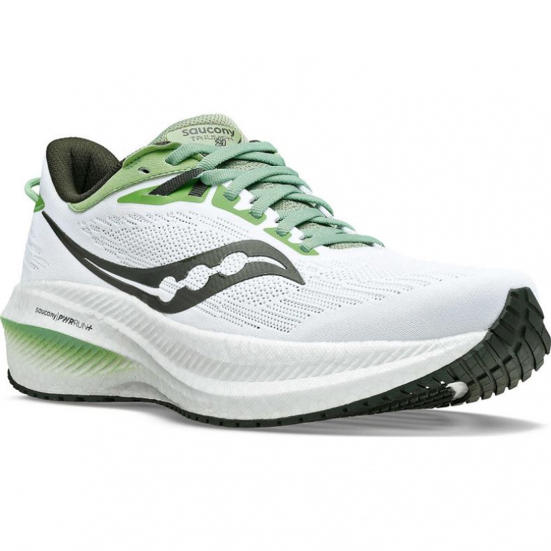 Saucony Triumph 21 Laufschuhe Herren Weiß | SCHWEIZ ZHGWM