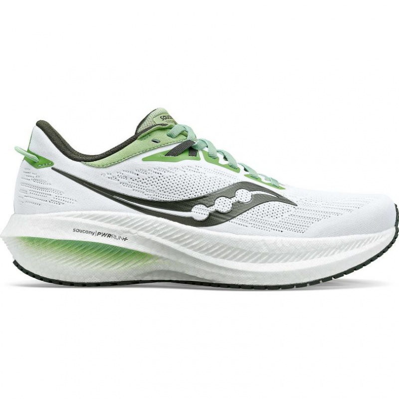 Saucony Triumph 21 Laufschuhe Herren Weiß | SCHWEIZ ZHGWM