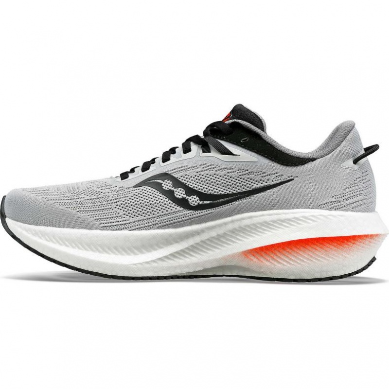 Saucony Triumph 21 Wide Laufschuhe Herren Grau | SCHWEIZ QGCDO