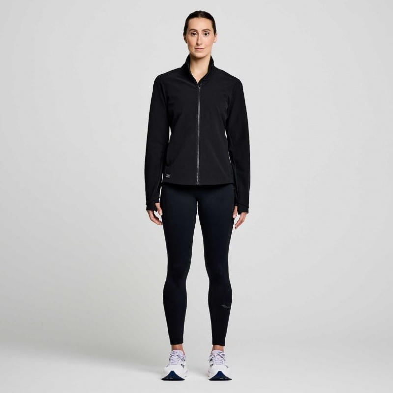 Saucony Triumph Jacke Damen Schwarz | SCHWEIZ FYWES