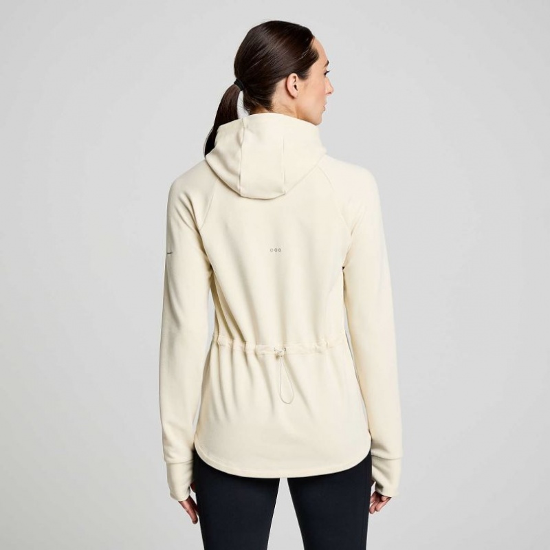 Saucony Triumph Tunic Hoodie Damen Beige | SCHWEIZ ZFMYI