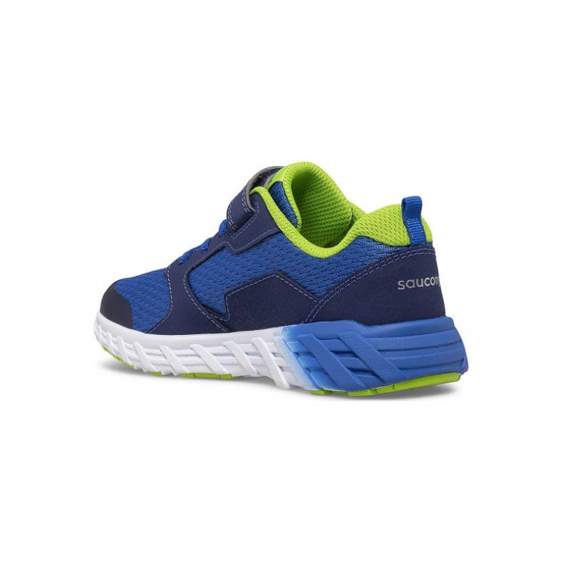 Saucony Wind 2.0 A/C Sneaker Große Kinder Blau | SCHWEIZ EDPMQ