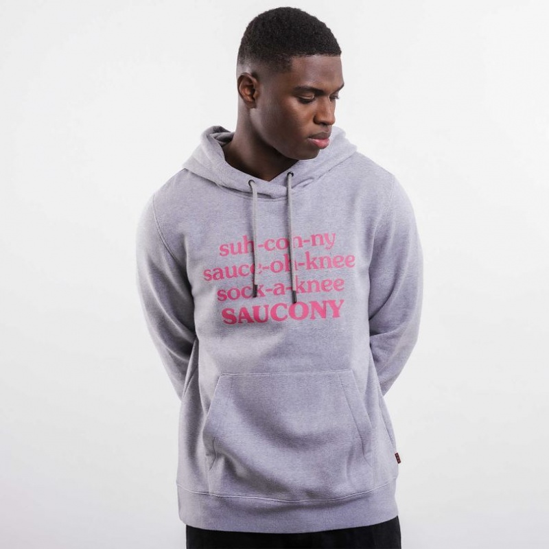 Saucony X Frank Cooke Rested Hoodie Herren Hellgrau | SCHWEIZ IEBMS