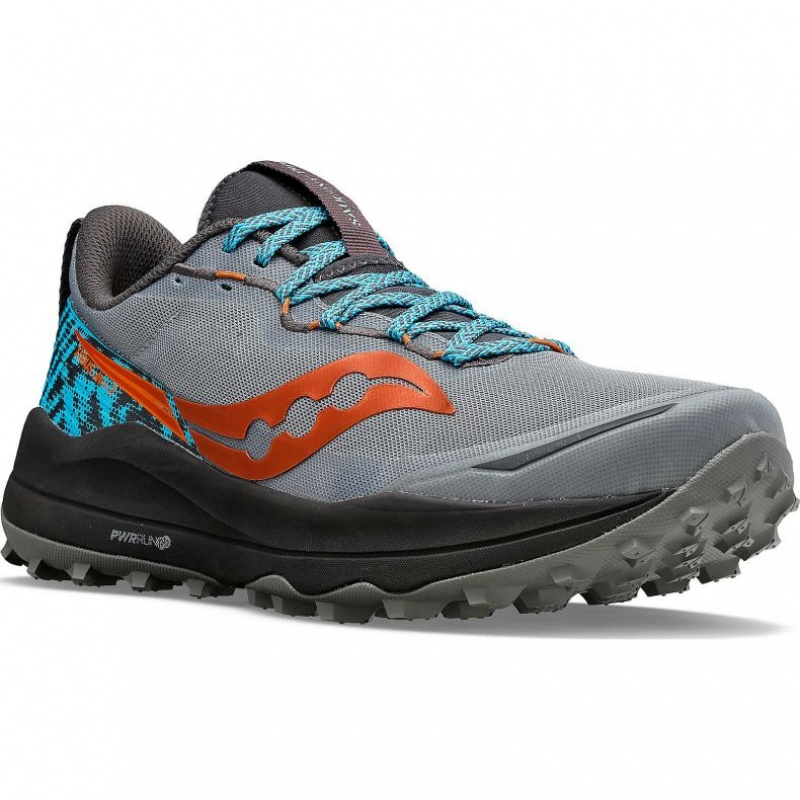 Saucony Xodus Ultra 2 Trailrunning Schuhe Herren Grau | SCHWEIZ DUEVS